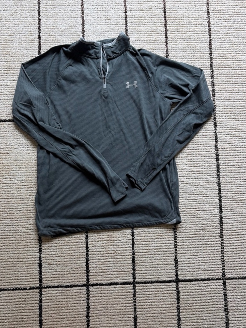 Under Armour Charcoal Quarter-Zip Pullover